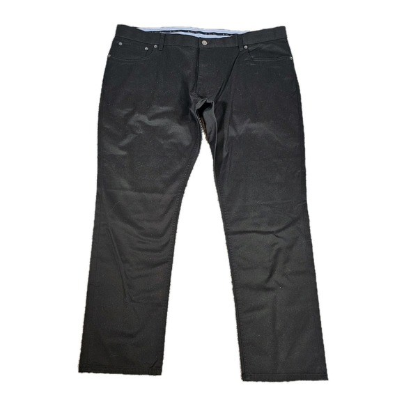 NWT Brooks Brothers Mens Pants Black 42x30 Advantage Chino Stretch Clark Fit - Picture 2 of 6